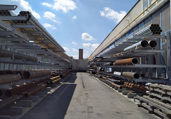 cantilever racking galvanized