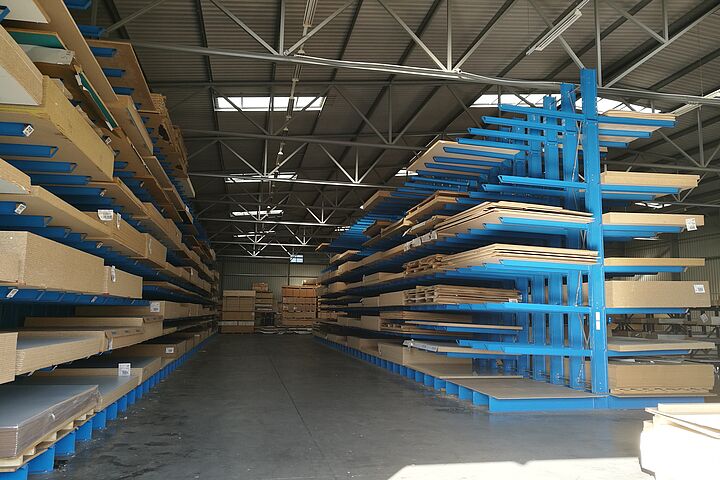 cantilever racking for chipboards