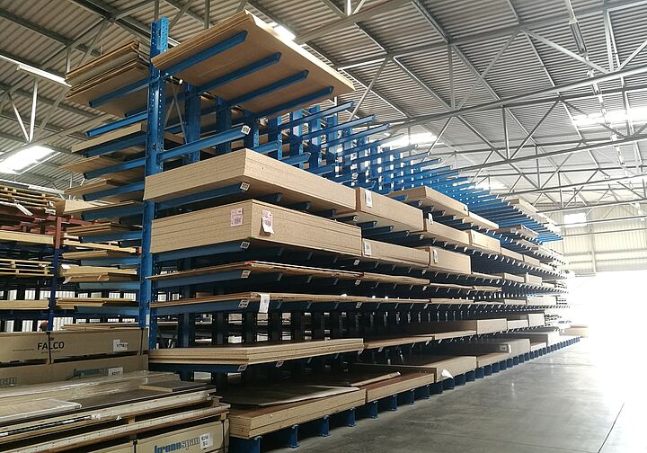 cantilever racking for chipboards