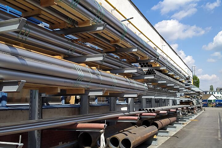 cantilever racking galvanized