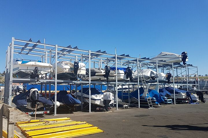 pallet racking for boat storage